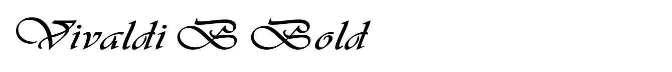 Vivaldi B Bold image